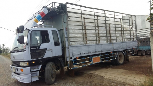 หกล้อ ฮีโน่ FF3H195ช่วงยาว7.20ม สภาพพร้อมใช้สวยบางเดิม ทะเบียนพร้อมโอน หกล้อ ฮีโน่ FF3H195ช่วงยาว7.20ม สภาพพร้อมใช้สวยบางเดิม ทะเบียนพร้อมโอน