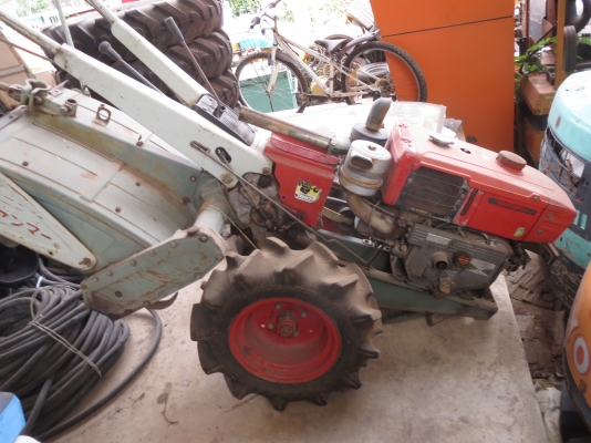 รถไถนาเดินตาม ยันม่าร์ 9แรงม้า พร้อมโรตารี่ติดิน