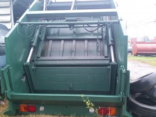 ถังขยะรถบรรทุก มีระบบไฮโดริคครบเซต