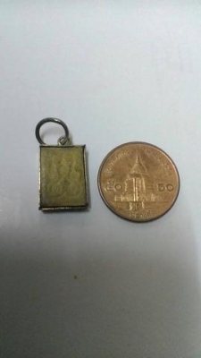 นางกวักลงยันต์ เนื้อผง