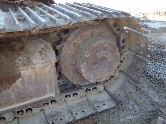 PC 128 UU  KOMATSU เก่านอกแท้ ๆ  สวย ๆ มีใบดันหน้า