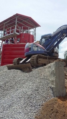 PC 128 UU  KOMATSU เก่านอกแท้ ๆ  สวย ๆ มีใบดันหน้า