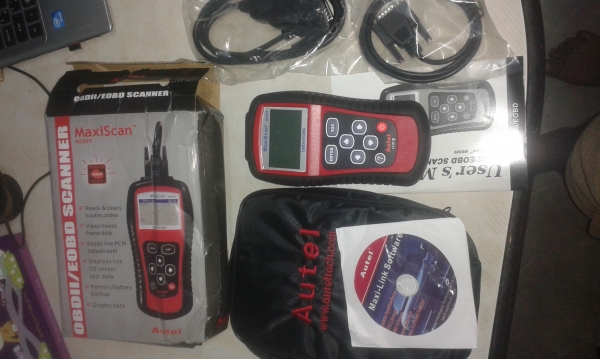 Autel Maxi Scan MS509 เครื่องสแกนโค้ด ลบโค้ด Check Engine