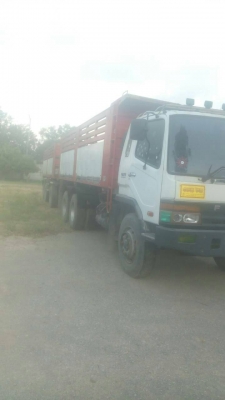 ขาย1550000 มิตซูM6  พ่วงแม่-ลูก3คาน