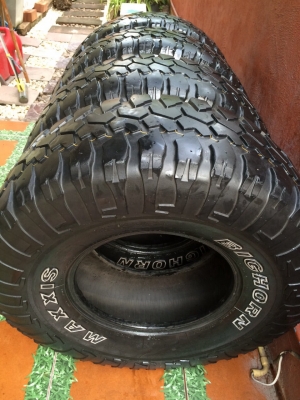 ยาง maxxis mud 33 ปี11 แถม bf mud อีกเส้น