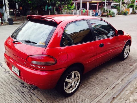 Mitsubishi Colt ปี93 เกียร์ออโต้ สีแดง แต่งสวย กล็อฟ์ 0804465223 Mitsubishi Colt ปี93 เกียร์ออโต้ สีแดง แต่งสวย กล็อฟ์ 0804465223