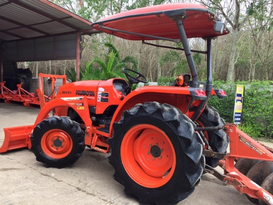 ขายรถไถ Kubota L3608(4WD) พร้อมใบมีดและผานพรวนช้าง รถไร่ พร้อมใช้งาน