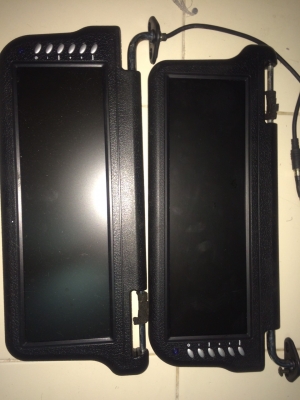 จอบังแดด 12.2นิ้ว 1คู่ ซ้าย ขวา สภาพสวย มือ2 ญี่ปุ่น