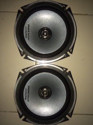 ลำโพง Alpine DLS-174A COAXIAL 2ทาง 6.5นิ้ว 160W รุ่นกลางๆ โครงหล่อ ขอบหยัก ทุ่นความถี่ เสียงกลางแหลมชัดใสๆ เบสนุ่มๆ หวานๆ มือ2 ญี่ปุ่น