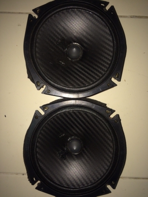 ลำโพง Pioneer TS-1720S 6.5นิ้ว 150W กรวยเคฟล่า เสียงกลางชัด มือ2 ญี่ปุ่น