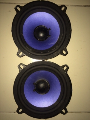 ลำโพง Alpine DDC-R13H 5.5นิ้ว 120W แม่เหล็กนีโอ เสียงกลางชัด มือ2 ญี่ปุ่น