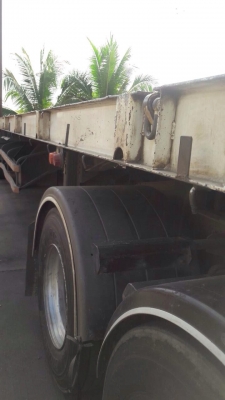 ขายด่วน รถสิบล้อหัวลากพร้อมหางพื้นเรียบสามเพลา  HINO  MEGA  380 ปี 52  พร้อมใช้งาน  เอกสารพร้อม รถสภาพดีมาก