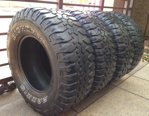 ยาง Mud Maxxis 31 10.5 R15 พร้อมใช้งาน ราคาไม่แพง