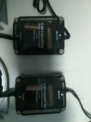 ลำโพง Pioneer TS-J10A 2ทาง 4นิ้ว 110W โครงหล่อ กรวยเคฟล่า แมเหล็กก้อนโต พร้อมพาสซีฟ เสียฃกลางแหลมชัด จัดจ้าน มือ2 ญี่ปุ่น