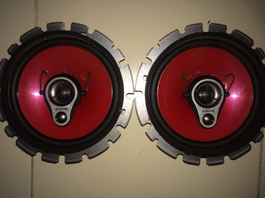 ลำโพง SONY XS-J1620 3ทาง 6.5นิ้ว 120W กรวยเคฟล่า เสียงกลางแหลดชัด ใส เบสนุ่มๆ Made in Japan มือ2 ญี่ปุ่น