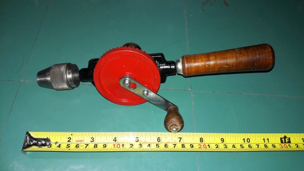 ขายสว่านมือหมุนตราเพชรงานเก่าเก็บ