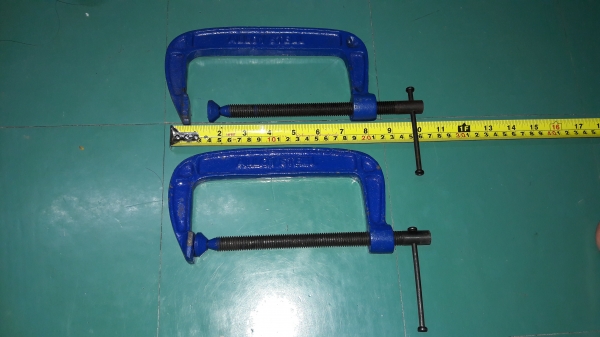 ขายซีแคมจับงานขนาด8" ปากจับงานได้6"ALLOY STEEL.