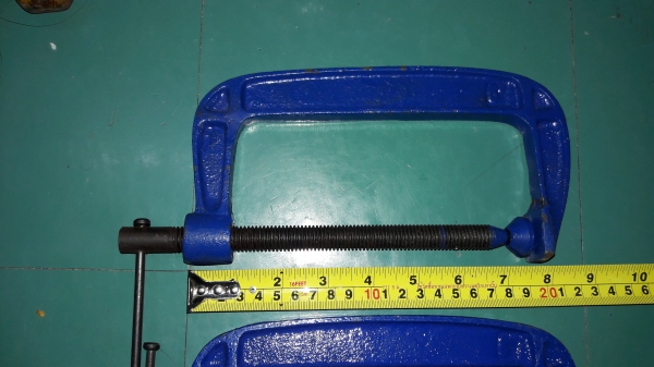 ขายซีแคมจับงานขนาด8" ปากจับงานได้6"ALLOY STEEL.