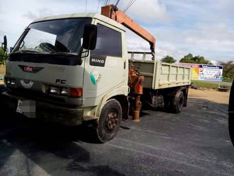 (ปิดการขายแล้วจ้า ขอบคุณนายหัวพลคับ)6 ล้ออีโน่ดั้ม ติดเครน  2 ตัน   หัวบางเดิม ปี39 (รถสวยมาก).พร้อมใช้  เล่มพร้อม...