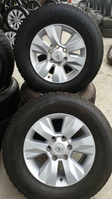 ล้อ TOYOTa REVO ขอบ 17 พร้อมยางป้ายแดง