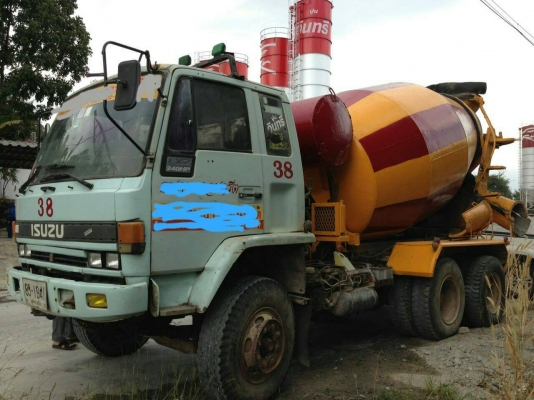 ISUZU นางฟ้า  FXZ23NFPR โม่ตรง 6.5 คิว เครื่อง 240 แรง หัวบาง ยางดี คัสชีสวย  ทะเบียนพร้อม ราคา 725,000 090-772-3710 090-772-3708