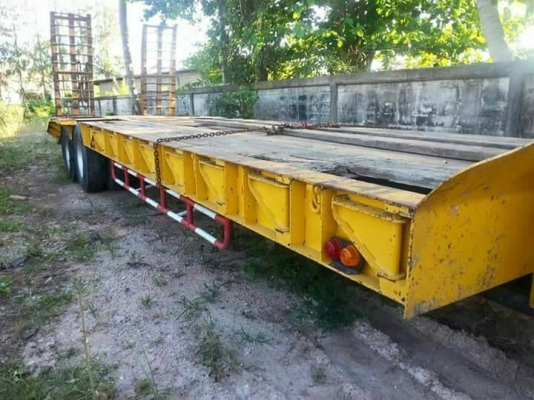 ขายหางเทนเลอร์โลเบท 2 เพลา ยางเรเดียลสวยพร้อมใช้เอกสารพร้อมโอนราคา 480,000 090-772-3710 090-772-3708