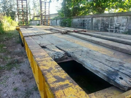 ขายหางเทนเลอร์โลเบท 2 เพลา ยางเรเดียลสวยพร้อมใช้เอกสารพร้อมโอนราคา 480,000 090-772-3710 090-772-3708