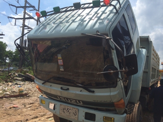 10ล้อดั้ม2เพลา 260แรง(Isuzu FXZ13NFY...)รถห้างแท้ๆเดิม210แรงางเครื่อง260แรงเทอร์โบ...เล่มพร้อม