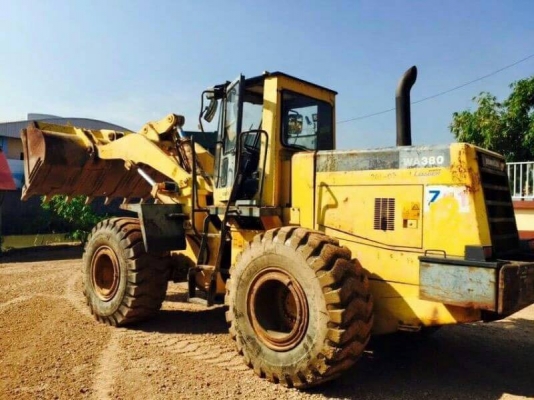 ขาย 1,390,000 รถตักล้อยาง KOMATSU WA 380-3 รถเก่านอกแท้ไม่เคยใช้งานในเมืองไทยรถสวยพร้อมใช้ 090-772-3710 090-772-3708 ขาย 1,390,000 รถตักล้อยาง KOMATSU WA 380-3 รถเก่านอกแท้ไม่เคยใช้งานในเมืองไทยรถสวยพร้อมใช้ 090-772-3710 090-772-3708