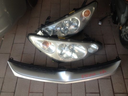 ไฟหน้าซีน่อนเเท้พร้อมกระจัง TOYOTA ESTIMA HYBRID ปี05เก่าญี่ปุ่นสภาพสวย ไฟหน้าซีน่อนเเท้พร้อมกระจัง TOYOTA ESTIMA HYBRID ปี05เก่าญี่ปุ่นสภาพสวย