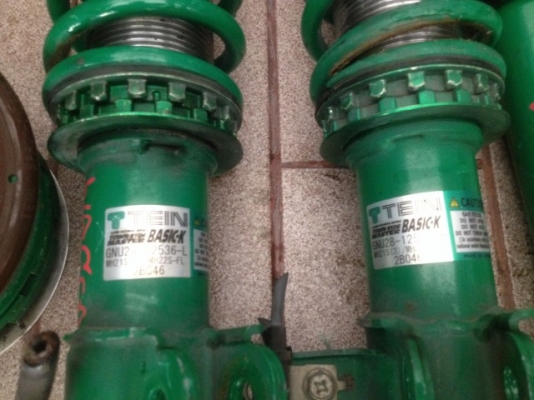 TEIN MASTER BASIC ใส่ SUZUKI WAGON R ครบชุดเก่าญี่ปุ่นเเท้สภาพสวย