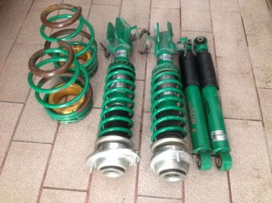 TEIN MASTER BASIC ใส่ SUZUKI WAGON R ครบชุดเก่าญี่ปุ่นเเท้สภาพสวย