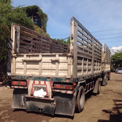 ขายรถ18ล้อพ่วง HINO FM3M(ไม่ดั๊มพ์)