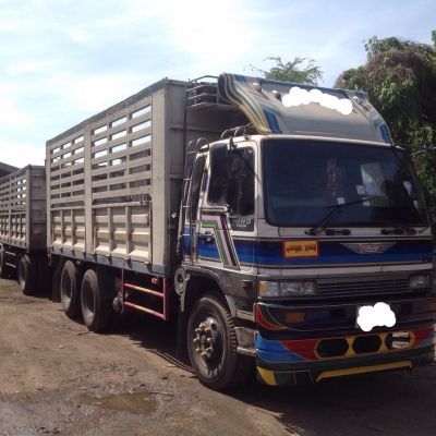 ขายรถ18ล้อพ่วง HINO FM3M(ไม่ดั๊มพ์)