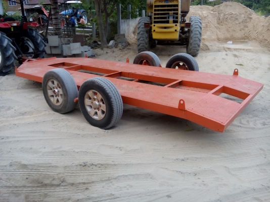 ขายเทรนเลอลาก กว้าง180 ยาว450 เหล็กลางหน้า 4