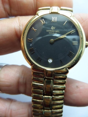 ขาย นาฬิกา raymond weil เรือนทอง 1เรือน