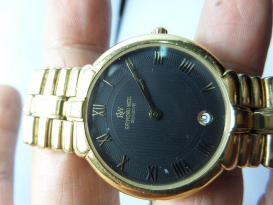 ขาย นาฬิกา raymond weil เรือนทอง 1เรือน