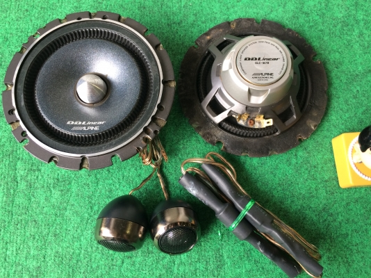 ลำโพงแยกชิ้น Alpine ตระกูล DDLinear รุ่น DLC-167R  ลำโพงแยกชิ้น ขนาด 6" กรวยกระดาษ