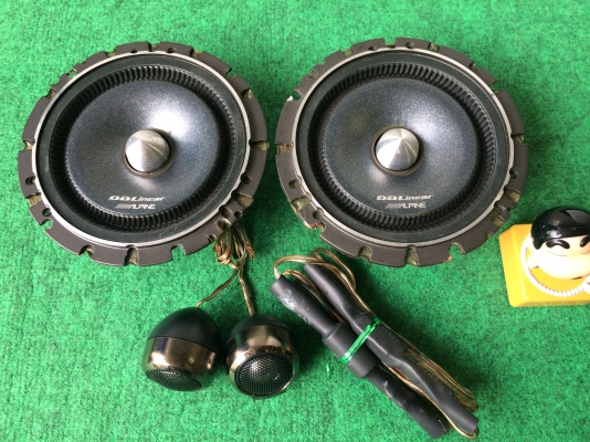 ลำโพงแยกชิ้น Alpine ตระกูล DDLinear รุ่น DLC-167R  ลำโพงแยกชิ้น ขนาด 6" กรวยกระดาษ