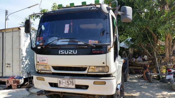 ขายสิบล้อหัวลาก2เพลาISUZU Euro1 FXZ23 KZPF T-300217 รถก๊าซ