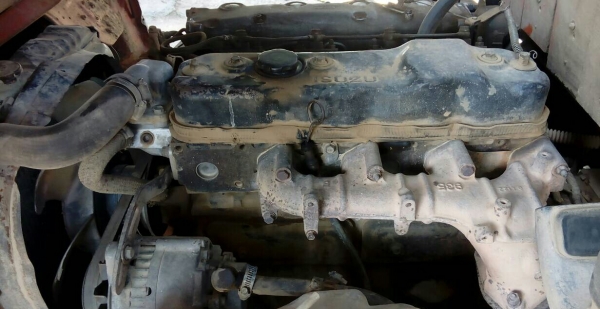 หกล้อ อีซูซุ NKR 115-DBD1ฝาดำ ช่วงยาว4.30ม เกียร์สั้น สภาพดีสวยบางเดิม ยกหัวได้ พร้อมใช้งาน ทะเบียนพร้อมโอน