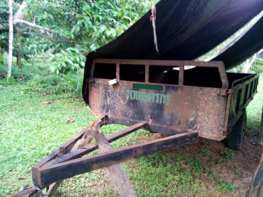 รถอีแต๋น เครื่องอีซูสุ  4+4  ขับเคลื่อนสี่ล้อ พร้อมใช้งาน