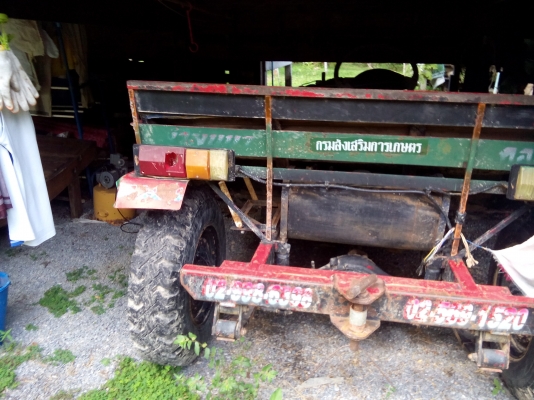 รถอีแต๋น เครื่องอีซูสุ  4+4  ขับเคลื่อนสี่ล้อ พร้อมใช้งาน