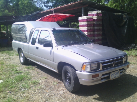 ประกาศขายรถกะบะแค็ป โตโยต้าไฮลักซ์ไมตี้X ปี1990 พร้อมรับจ้างวิ่งโดยสารได้เลยครับ เอกสารทะเบียนพร้อมโอนครับ