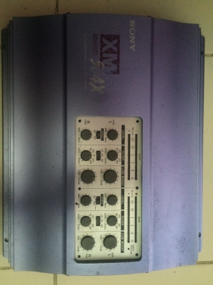 SONY XM-504X 4CH 50W*4 CROSSOVER ในตัว 50 W RMS x4 at 4 ohm 65 W RMS x4 at 2 ohm 130 W RMS x2 at 4 ohm มือ2 ญี่ปุ่น