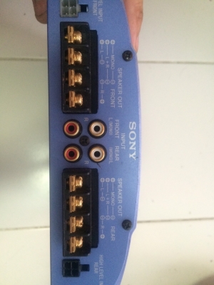 SONY XM-504X 4CH 50W*4 CROSSOVER ในตัว 50 W RMS x4 at 4 ohm 65 W RMS x4 at 2 ohm 130 W RMS x2 at 4 ohm มือ2 ญี่ปุ่น SONY XM-504X 4CH 50W*4 CROSSOVER ในตัว 50 W RMS x4 at 4 ohm 65 W RMS x4 at 2 ohm 130 W RMS x2 at 4 ohm มือ2 ญี่ปุ่น