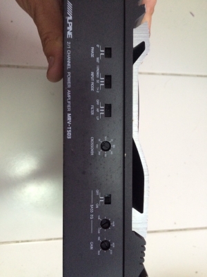 Alpine V12 MRV-T503 300W RMS /1CH หรือ 75W/ 2CH 4โอห์ม ครอสโอเวอร์ในตัว มือ2 ญี่ปุ่น Alpine V12 MRV-T503 300W RMS /1CH หรือ 75W/ 2CH 4โอห์ม ครอสโอเวอร์ในตัว มือ2 ญี่ปุ่น