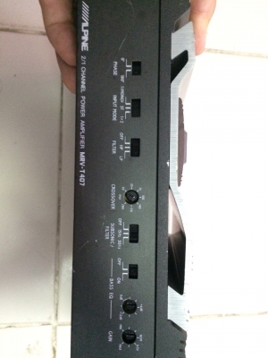 Alpine V12 MRV-T407 2CH 140W-1CH หรือ 75W-2CH ครอสโอเวอร์ในตัว มือ2 ญี่ปุ่น Alpine V12 MRV-T407 2CH 140W-1CH หรือ 75W-2CH ครอสโอเวอร์ในตัว มือ2 ญี่ปุ่น