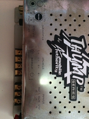 POWER AMP THUMP TA-1501 350W 2CH ขับSUB มือ2 ญี่ปุ่น POWER AMP THUMP TA-1501 350W 2CH ขับSUB มือ2 ญี่ปุ่น