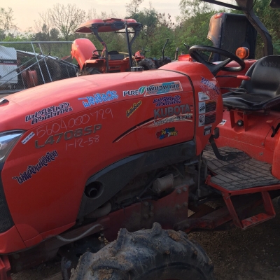 ขายคูโบต้าL4708sp ตัวรถพร้อมดันหน้า สภาพเดิมๆ ราคาเบาๆ355,000บาท